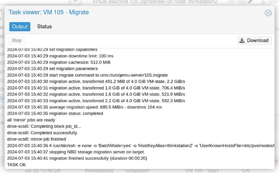 example migration